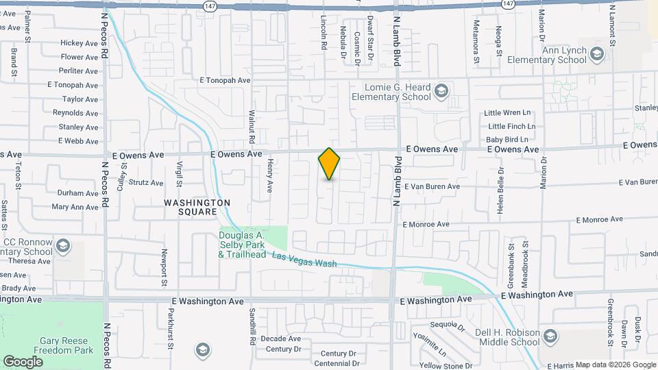 1521 Linnbaker Ln Map and Location Details