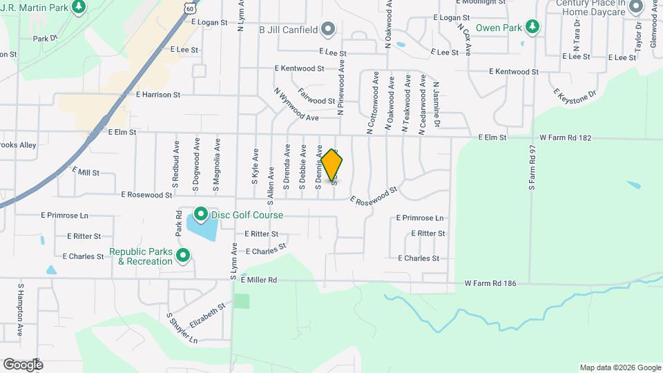 209 S Dale Ave Map and Location Details
