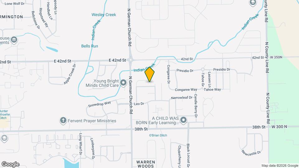 11132 Waterfield Pl Mapa y Detalles de la Ubicación