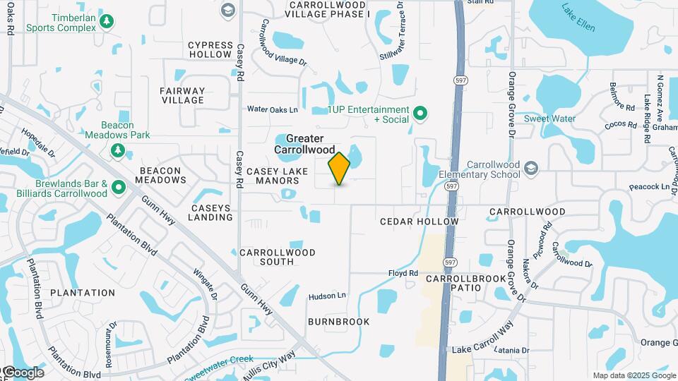 10455 Carrollwood Estates Dr Map and Location Details