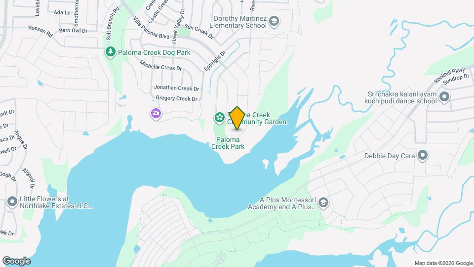 2108 Megan Creek Dr Map and Location Details