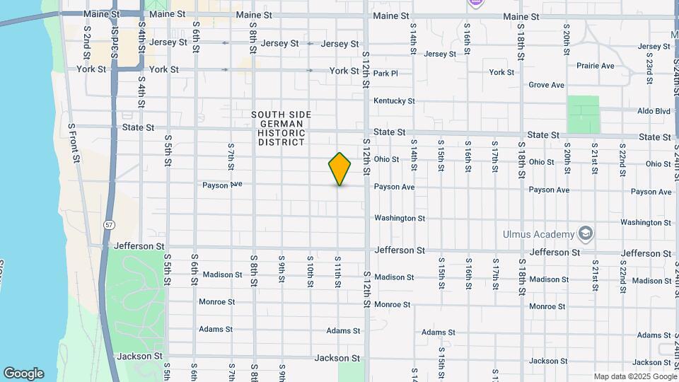 1100 Payson Ave Map and Location Details