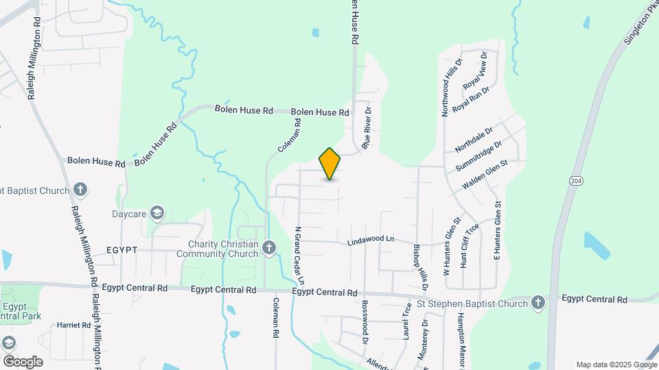 4560 Cedar Ridge Cove Map and Location Details