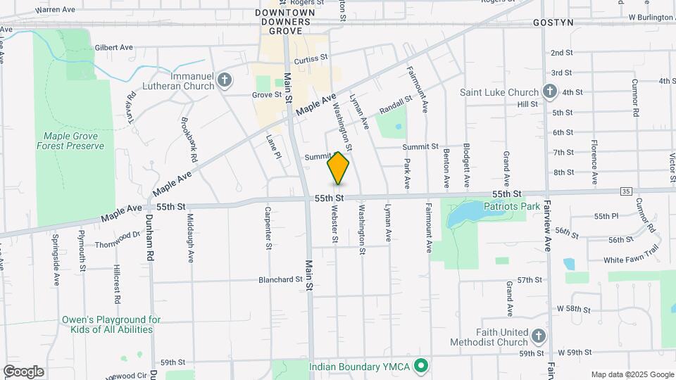 5425 Webster St Map and Location Details