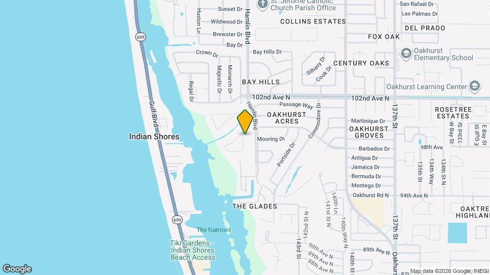 9710 Indian Key Trail Map and Location Details