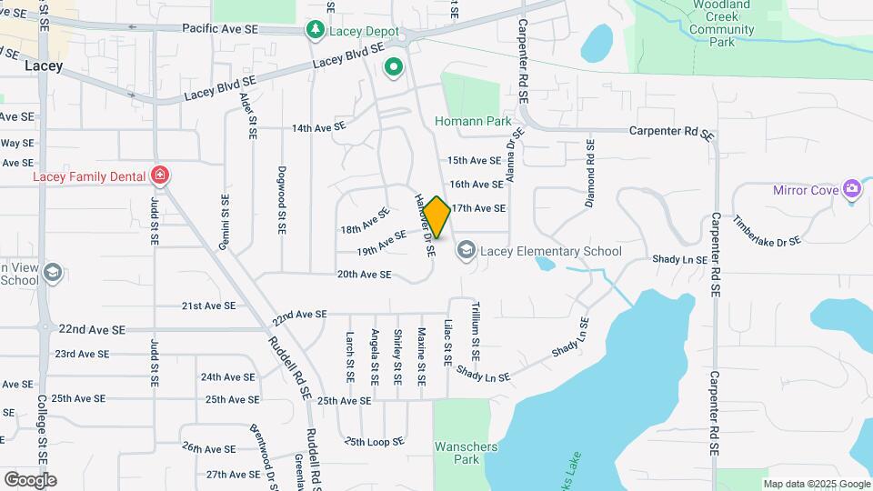 1906 Hanover Dr SE Map and Location Details