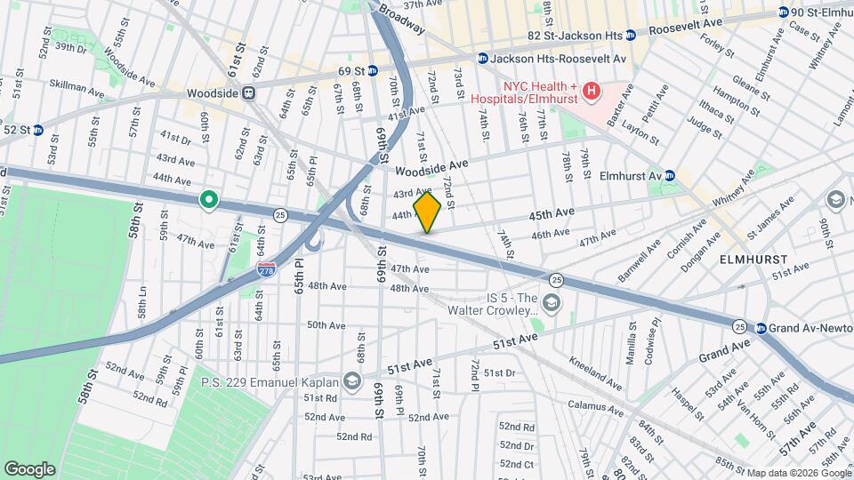 70-65 Queens Blvd Map and Location Details