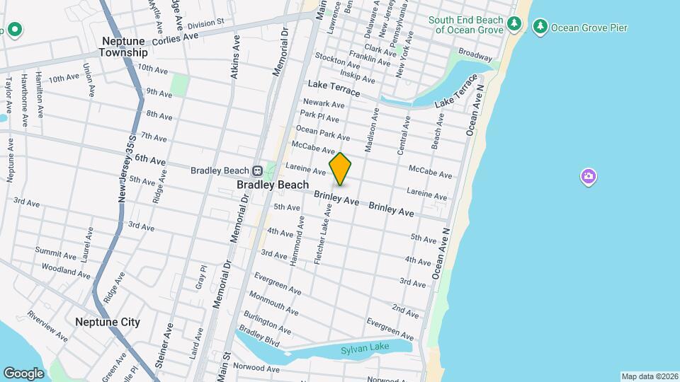 410 Brinley Ave Map and Location Details