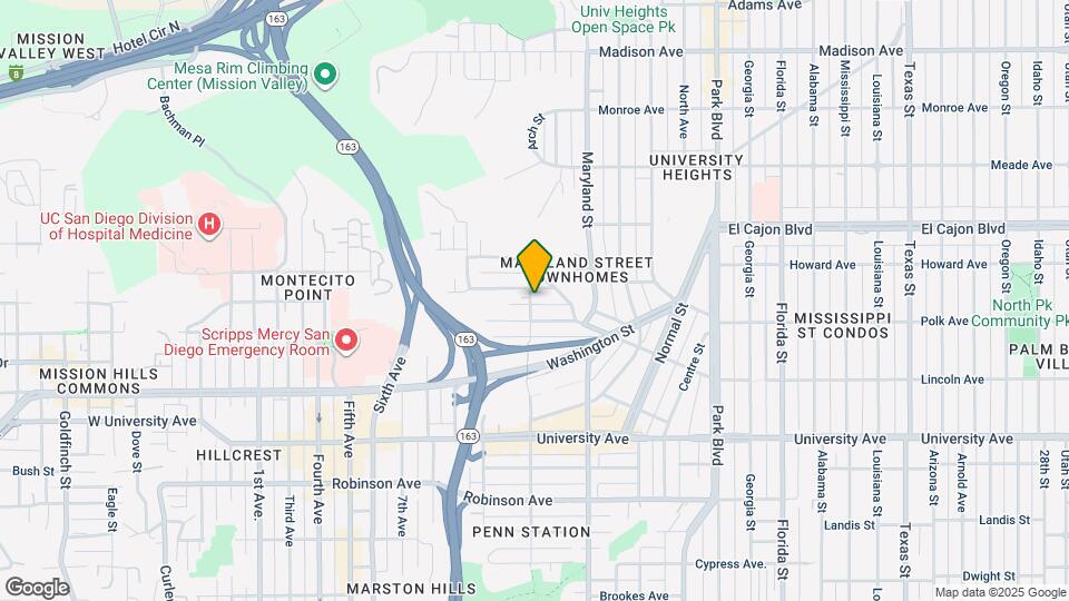 4127 Vermont St Map and Location Details