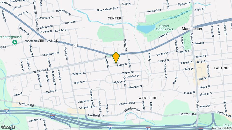 89 Ridge St Map and Location Details