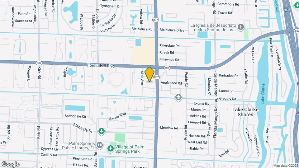 3075 Floweva St Map and Location Details