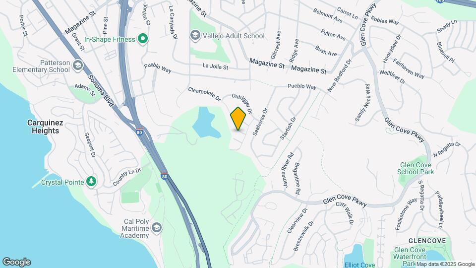 411 Canyon Ct Map and Location Details