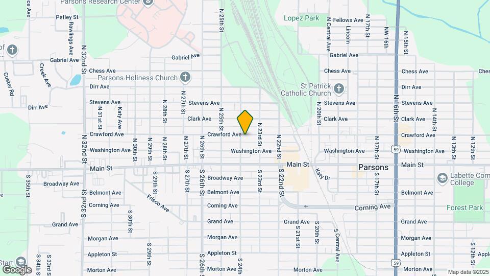 2326 Crawford Ave Map and Location Details