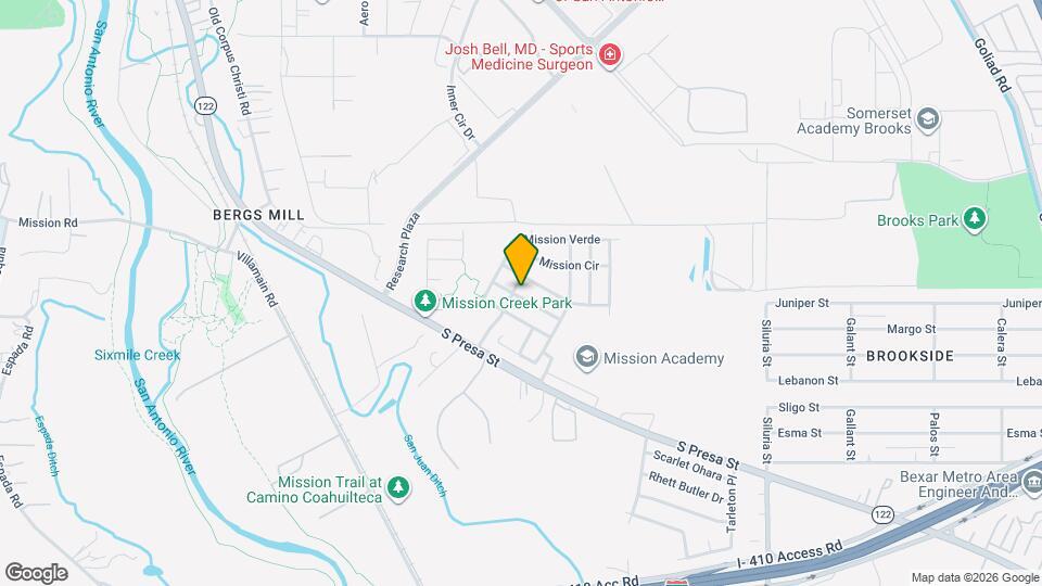 2307 Mission View Mapa y Detalles de la Ubicación