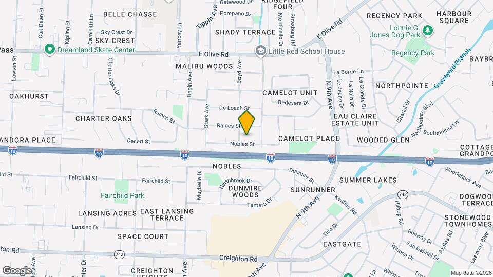 3780 Nobles St Map and Location Details