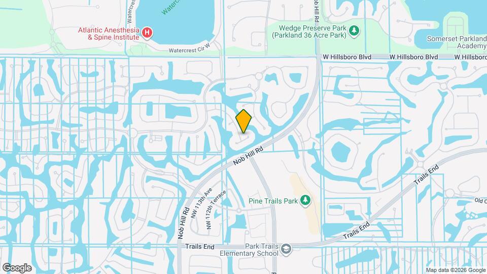 7875 NW 110th Dr Map and Location Details