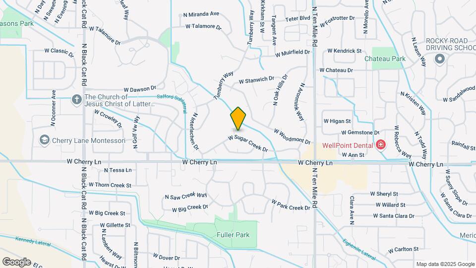 3728 W Sugar Creek Dr Map and Location Details