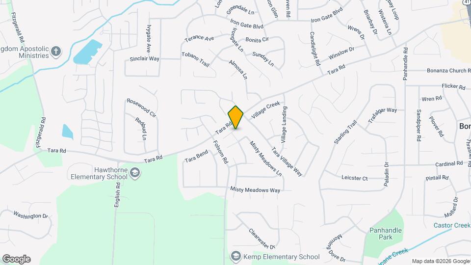 1057 Misty Meadows Point Mapa y Detalles de la Ubicación