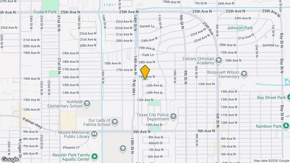 1512 13th St N Map and Location Details
