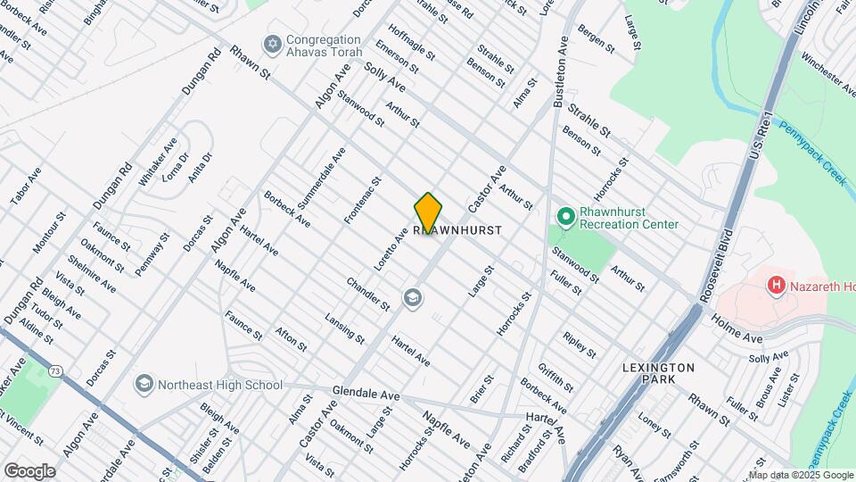 1922 Ripley St, Unit 1922 Ripley St. 2nd Floor Map and Location Details