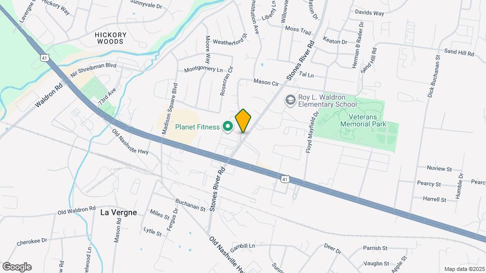 209 Stones River Rd Map and Location Details