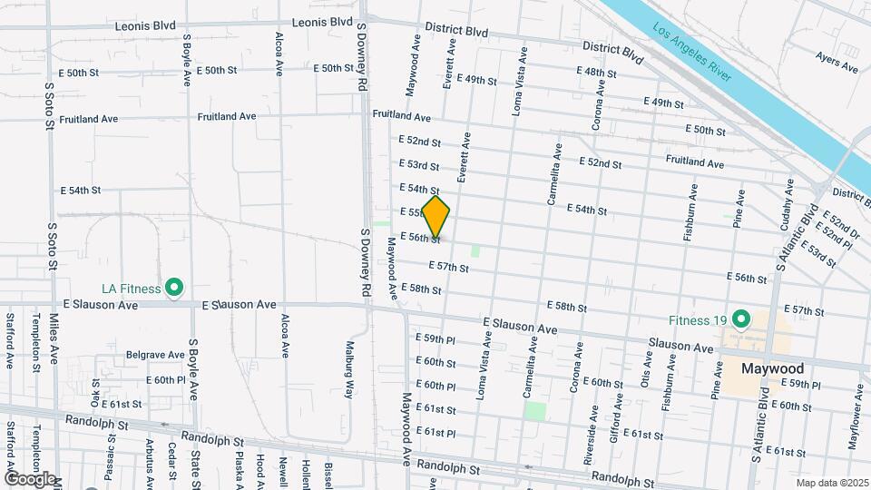 3560 E 56th St Map and Location Details