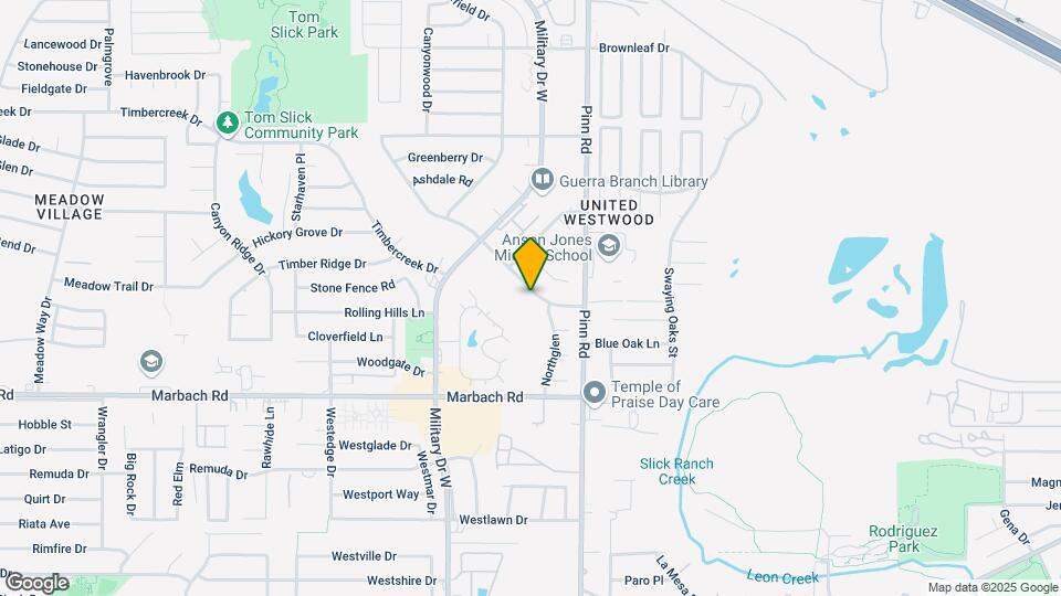 6916 Shady Grove Dr Map and Location Details