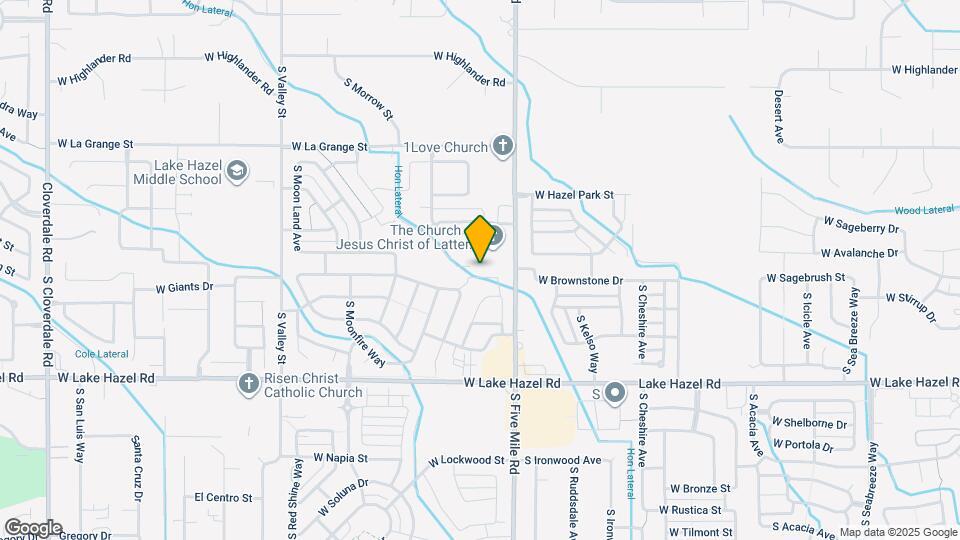 10768 W Brownstone Ln Map and Location Details