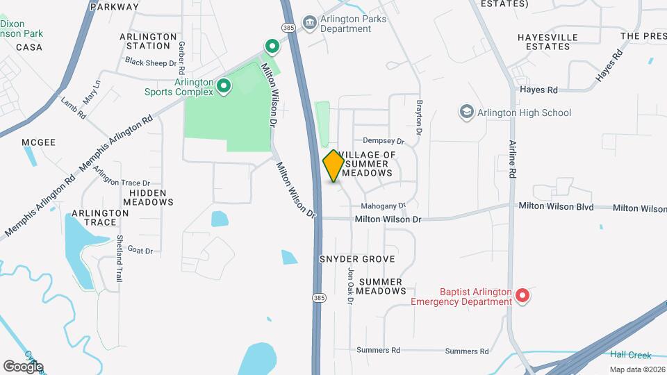 11540 Ryewood Cove Mapa y Detalles de la Ubicación