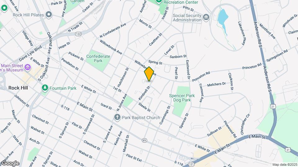 417 Kimbrell St Map and Location Details