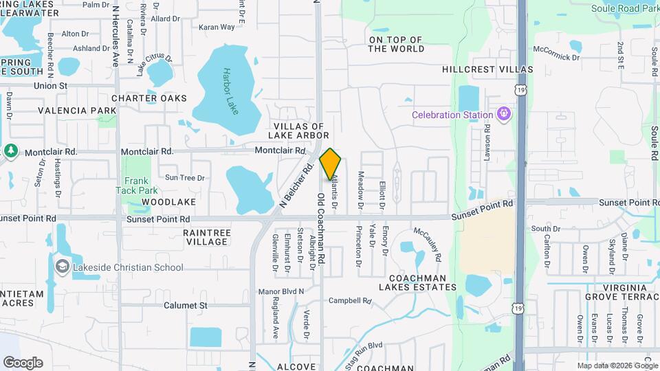 1938 Atlantis Dr Map and Location Details