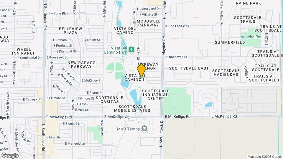 7728 E McKinley St Mapa y Detalles de la Ubicación