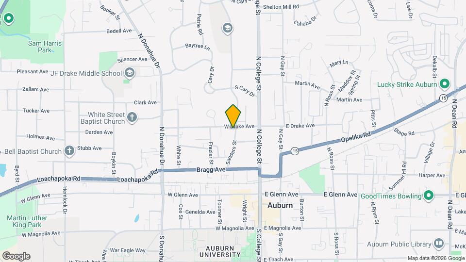 205 W Drake Ave Map and Location Details