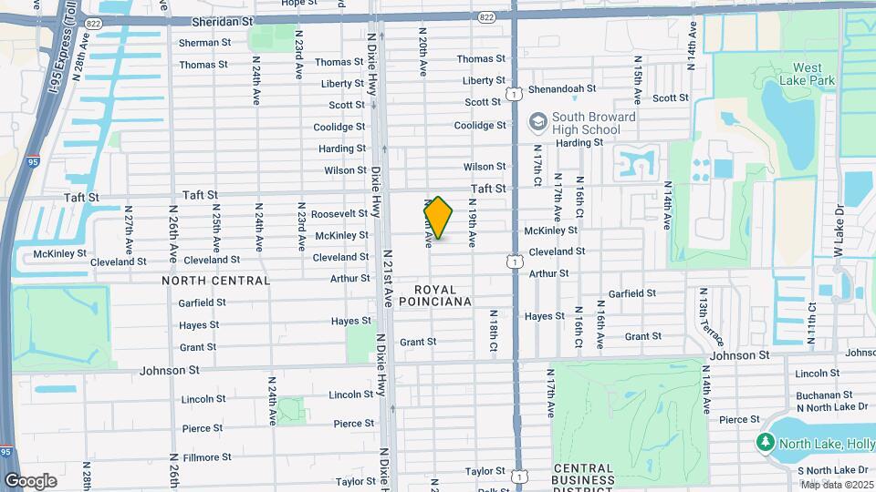 1939 Cleveland St Map and Location Details
