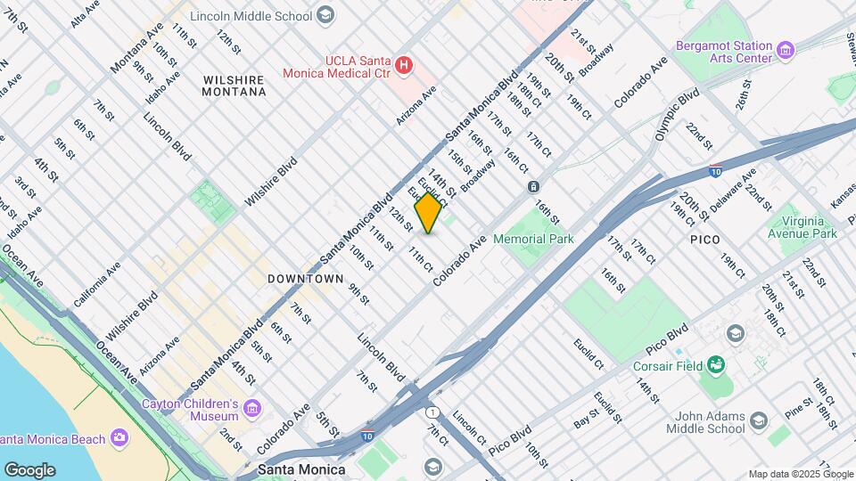 1511 12th St Mapa y Detalles de la Ubicación