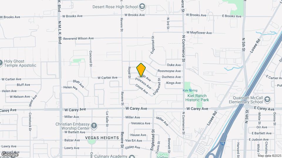 604 Princess Ave Map and Location Details