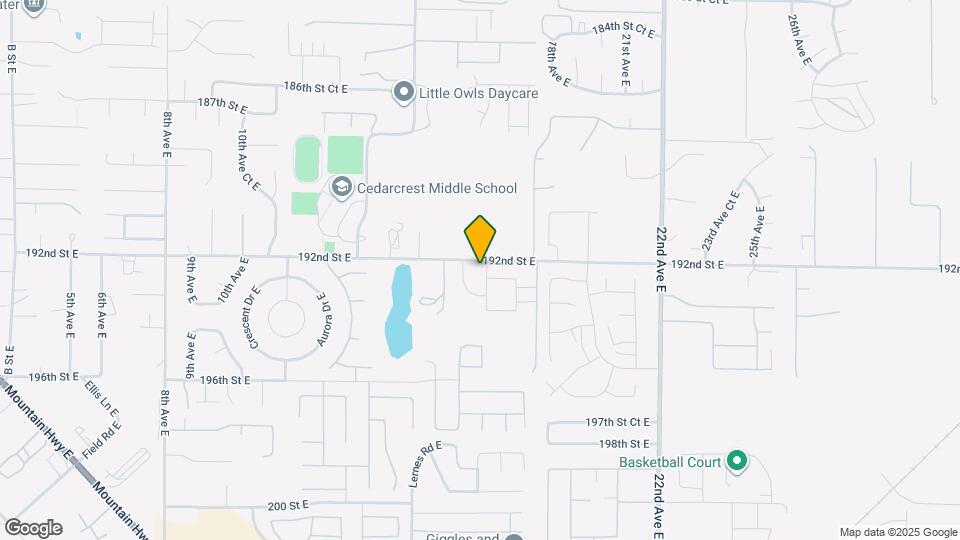 19208 16th Ave Ct E Map and Location Details