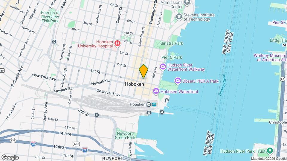 102 Hudson St Map and Location Details