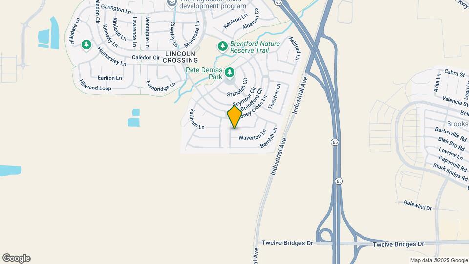 1289 Torrington Ln Map and Location Details