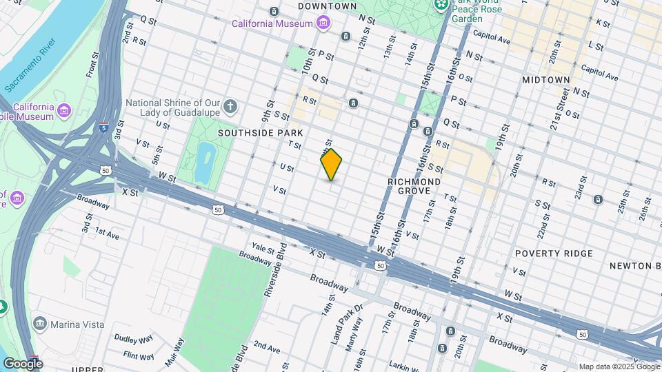 1222 U St Map and Location Details