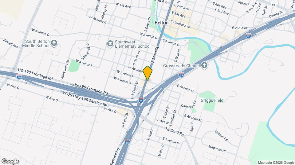 903 S Main St, Unit Belton apartment Map and Location Details