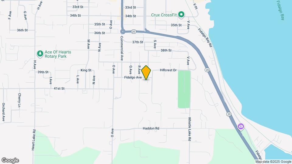 709 Fidalgo Ave Mapa y Detalles de la Ubicación