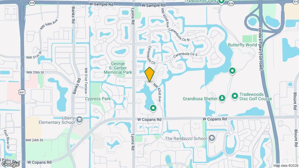 4300 NW 30th St, Unit Bayport Condominium Map and Location Details