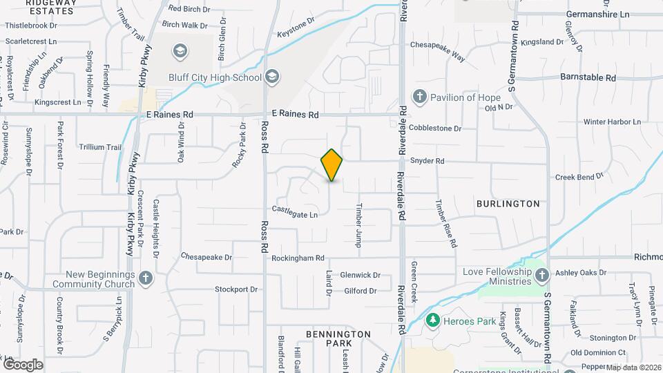 4292 Snowmass Ln Map and Location Details