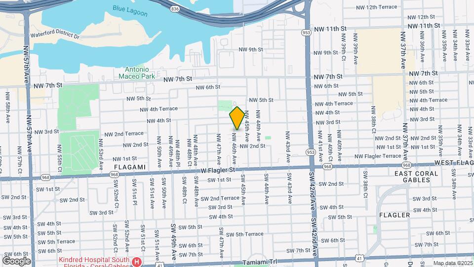 261 NW 46th Ave Map and Location Details