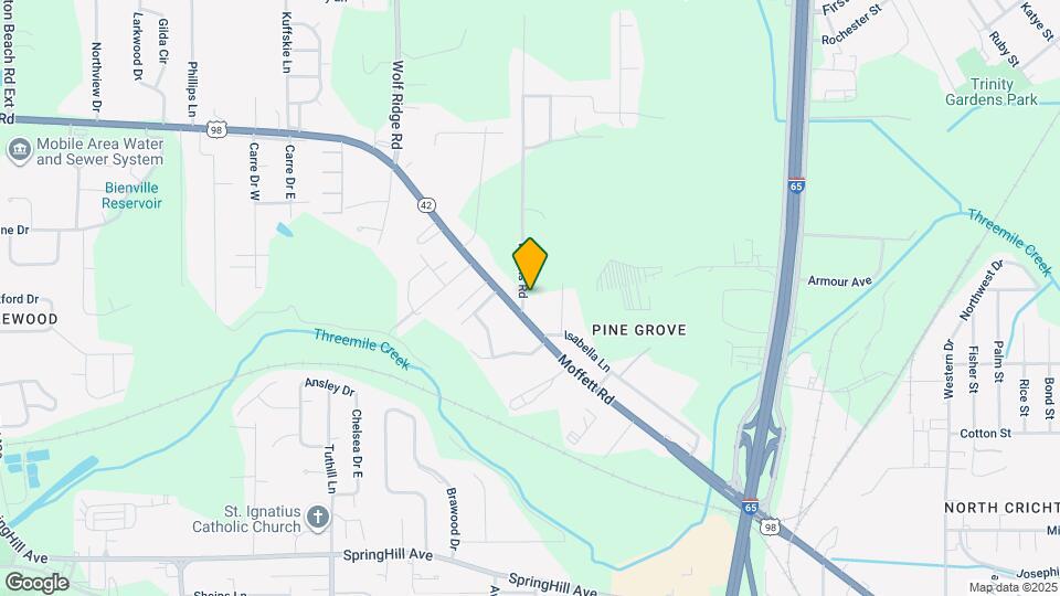 1206 Wilkins Rd Map and Location Details