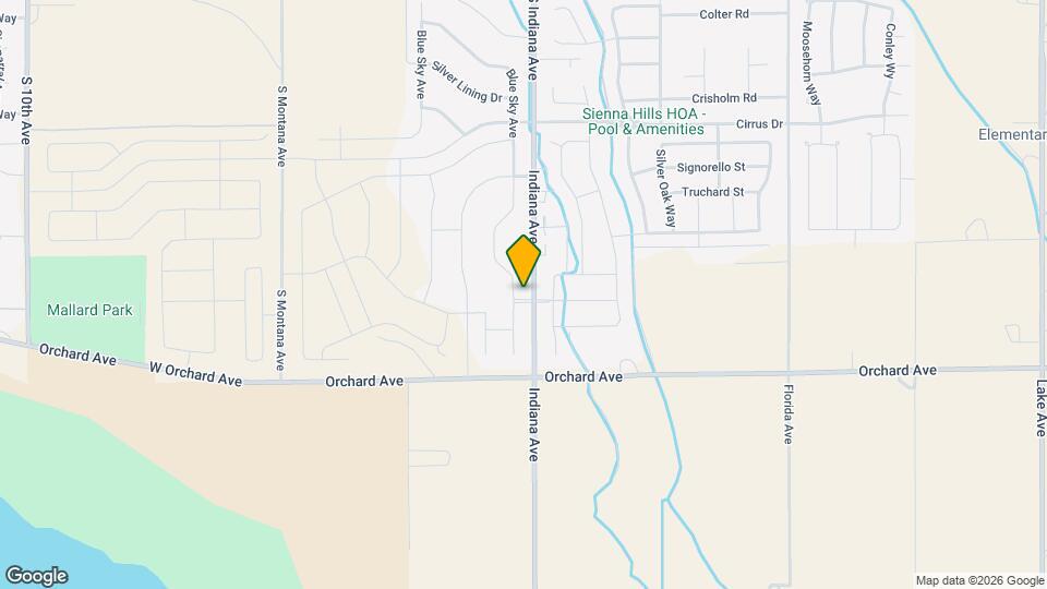 15164 Cumulus Way Map and Location Details