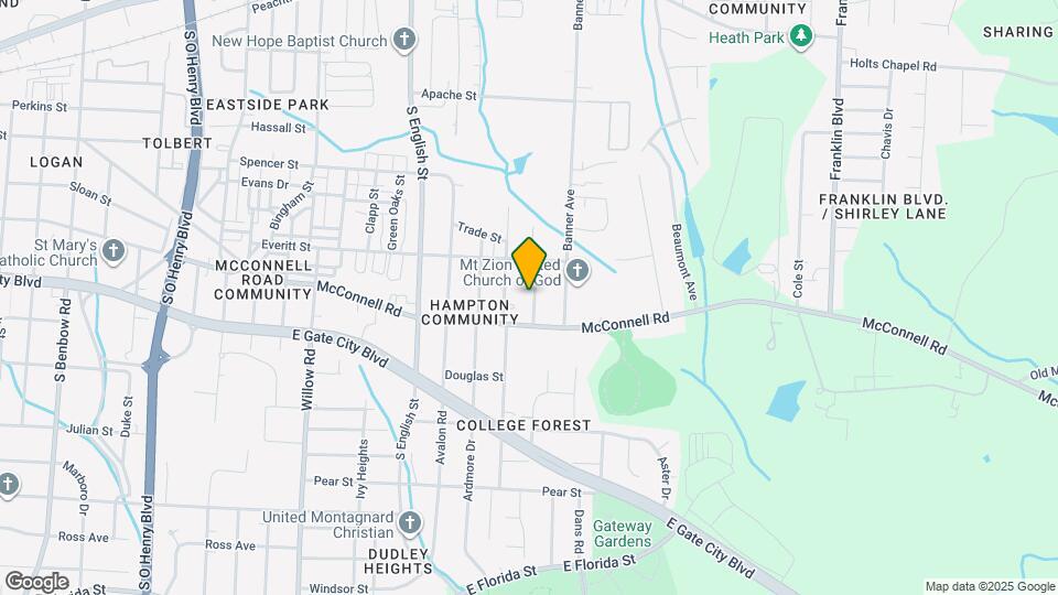 1014 Arbor Dr Map and Location Details