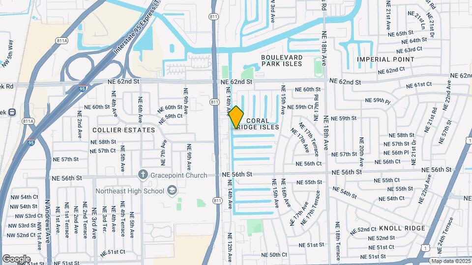 1404 NE 57th Pl Map and Location Details
