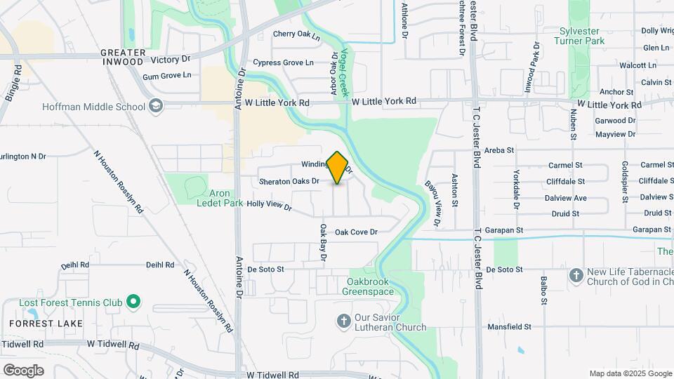 6310 Ash Oak Dr Map and Location Details